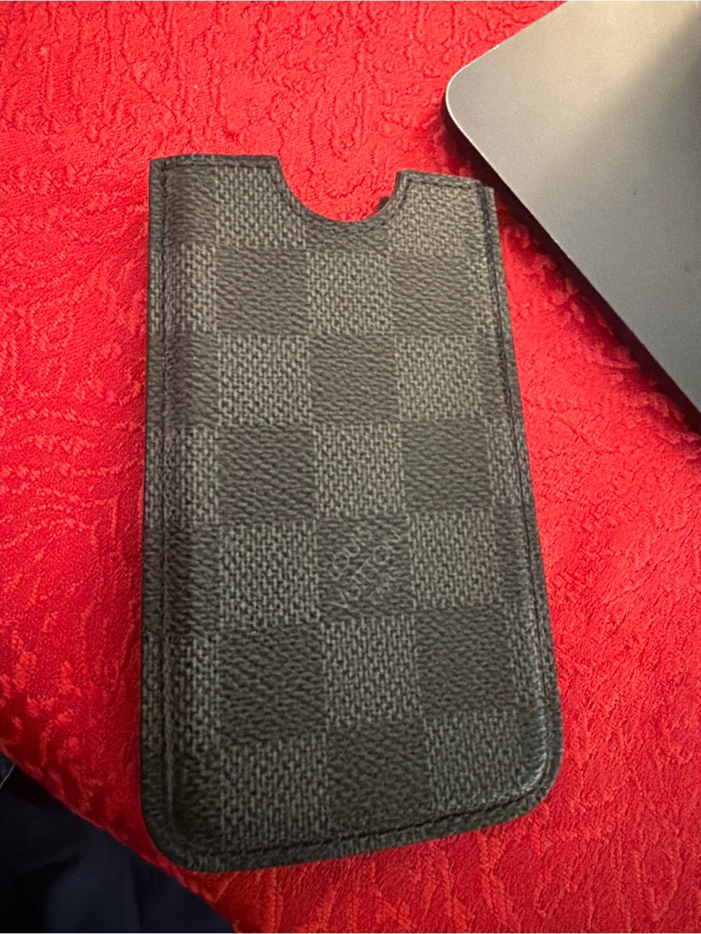 Authentic LV Damier Graphite iPhone sleeve card sleev
